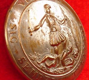 Virginia State Seal Button